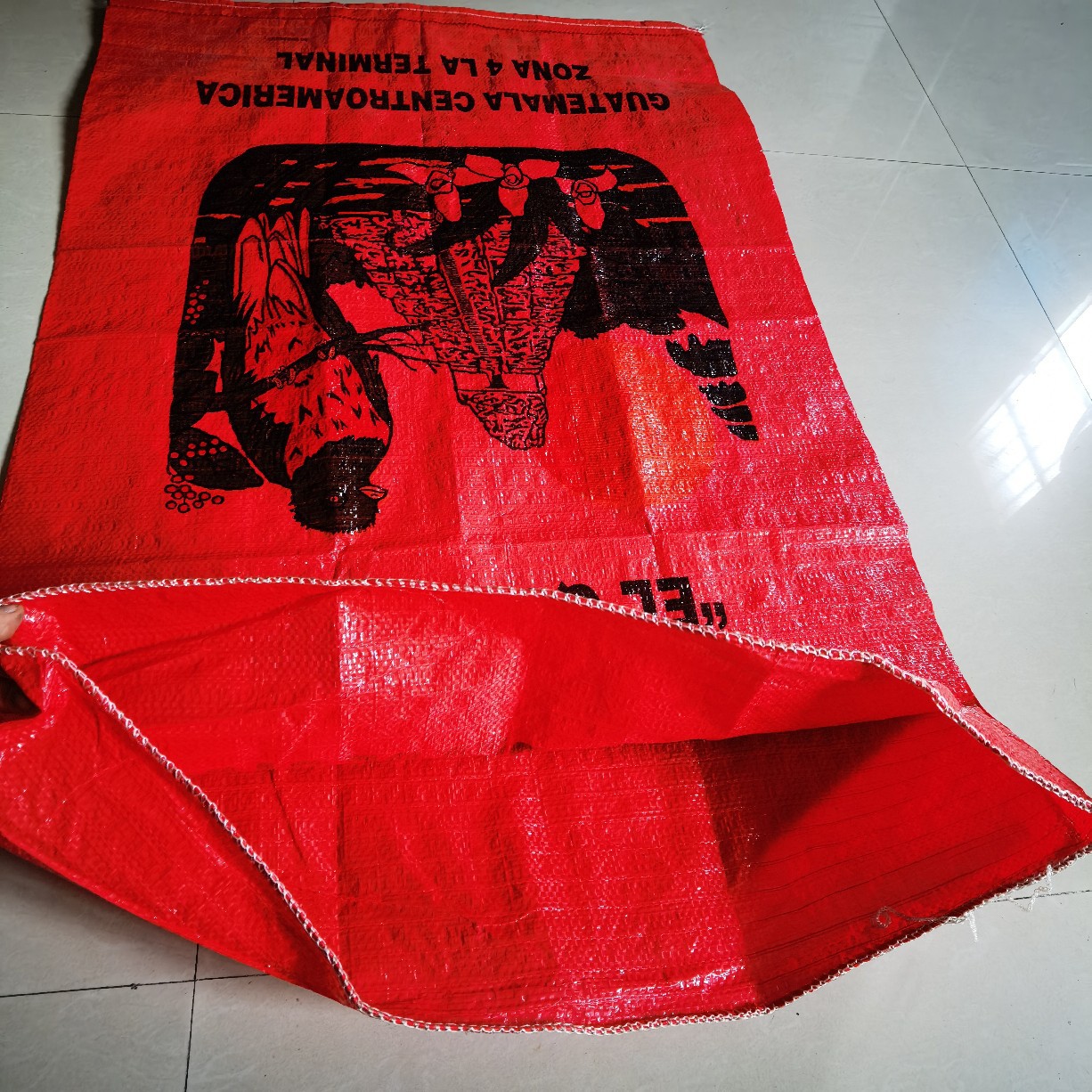 BOPP彩印大米袋 PP编织袋 彩色印刷编织袋 出巴基斯坦米袋