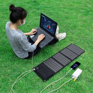 Solar Charging Board Small Monocrystalline 5V18V12V Fast Power Bank Mobile Phone Outdoor Foldableing Mobile Power Generation