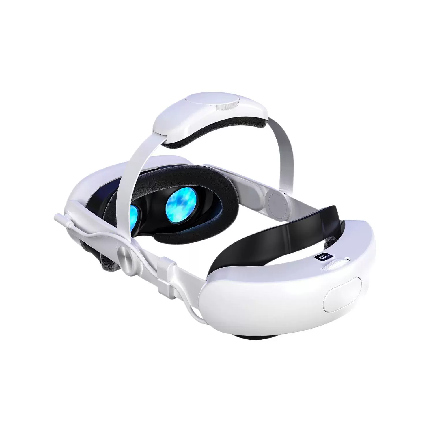 Новое зарядное устройство для Meta Quest3s с головкой наушника, сжатие одним кликом, аккумулятор 8000 мАч, аксессуары для VR