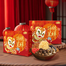 燕之坊锦绣呈祥干货礼盒鹿茸菇虫草花南北干货组合大礼包高端送礼