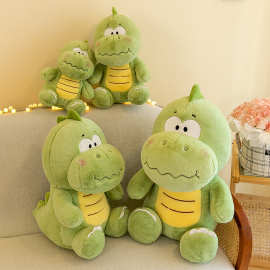 卡通可爱恐龙毛绒玩具抱枕动物玩偶男孩萌霸王龙布娃娃批发新款品