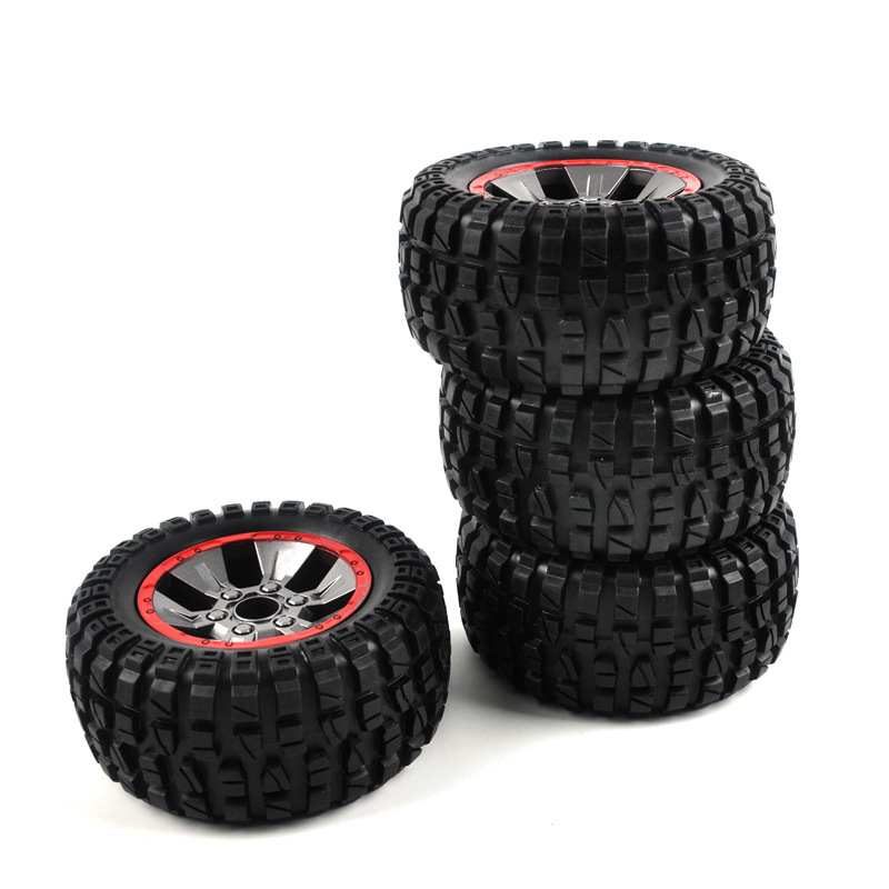 1;10 remote control four-wheel drive off-road vehicle Universal vacuum wheel accessories (note color)