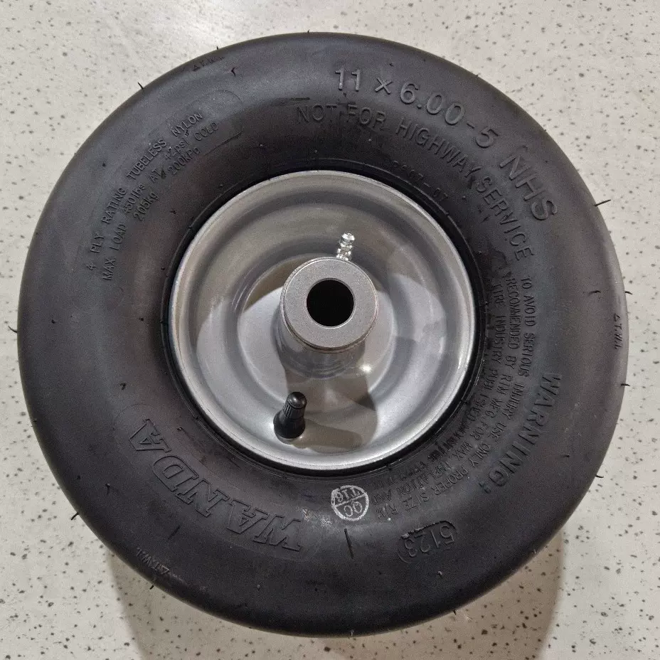 青岛轮胎工厂11x600-5真空车胎轮子工具车轮子无内胎轮子