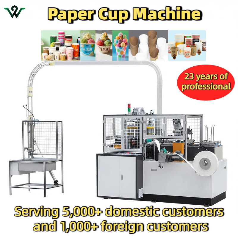 Fully automatic paper cup and paper bowl production machine