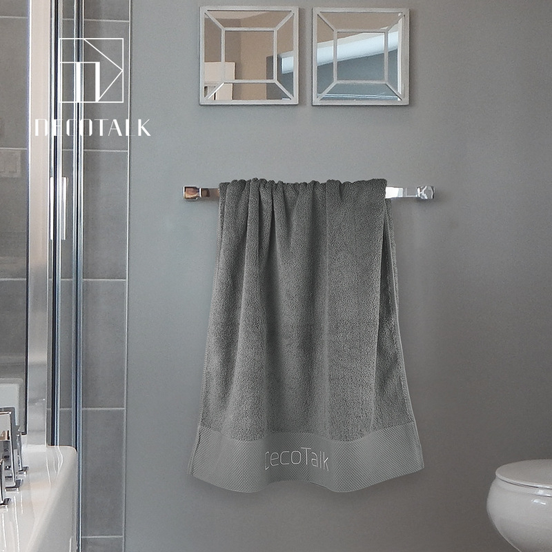 DecoTalk Premium Cotton Thickened Face Towel Bath Towel Set Star Hotel Model Room Bathroom Accessories
