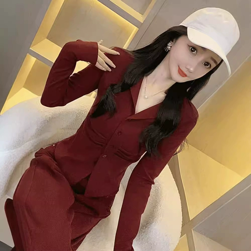 Дизайн нерегулярный складчатый трикотажный кардиган