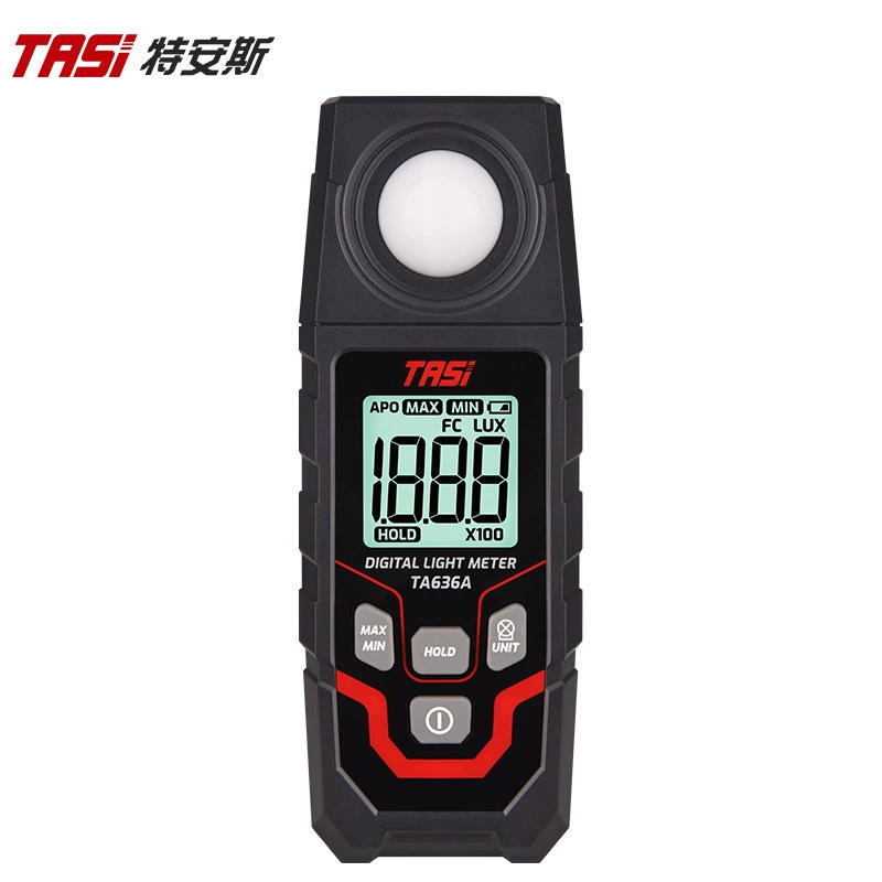Измеритель освещенности Te'ans TA636A, высокоточный измеритель яркости, фотометр, измеритель люменов, тестер освещенности