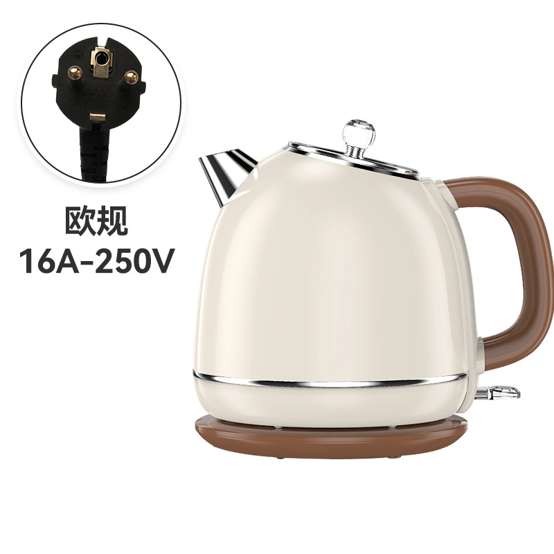 【유럽형 2구 플러그】 미색