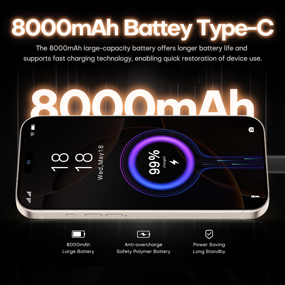 I 16 promax 4 64gbクロスボーダー携帯電話6.73インチアンドロイド10版