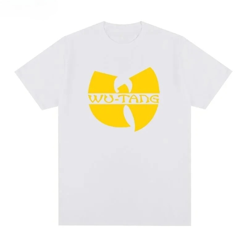 New Sale 2026 Drake-Style T-Shirt Hip-Hop Rap Drake Wu Tang Round Neck Short Sleeve Loose Retro American Style