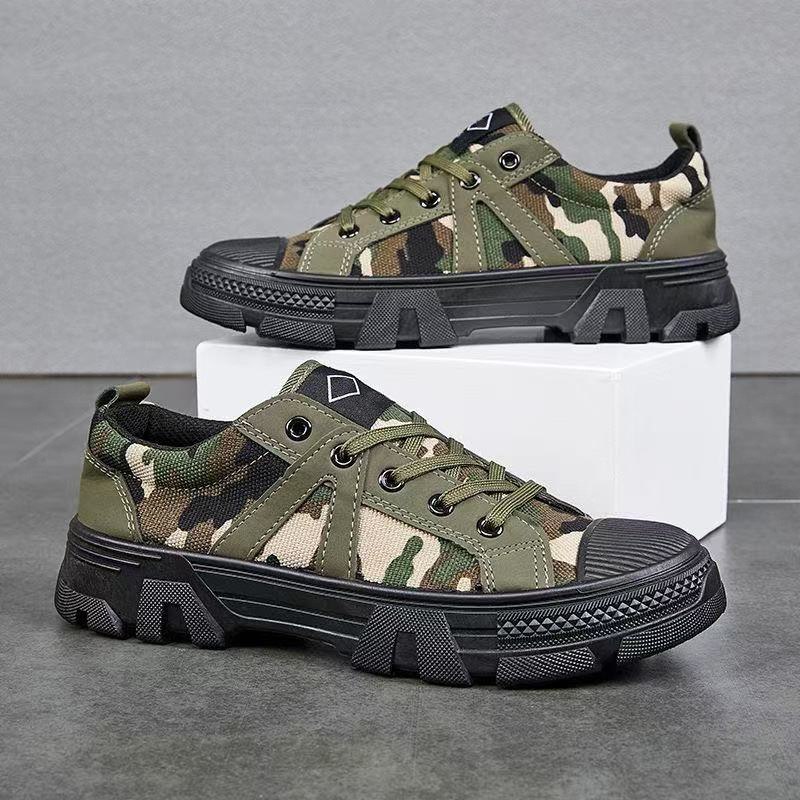 [A star] continuous bottom rubber sole training shoes labor protection shoes release shoes non-slip wear-resistant construction site shoes quality rubber shoes