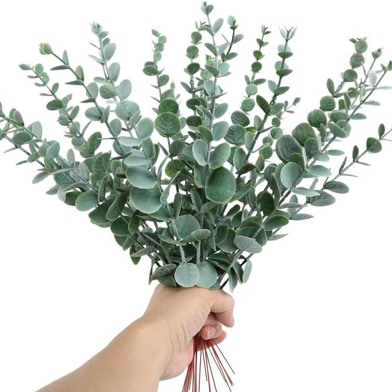 Cross-border Simulation Eucalyptus Leaf Money Leaf Home Simulation Leaf Ornaments Wedding Decoration Shooting Props Home Decoration