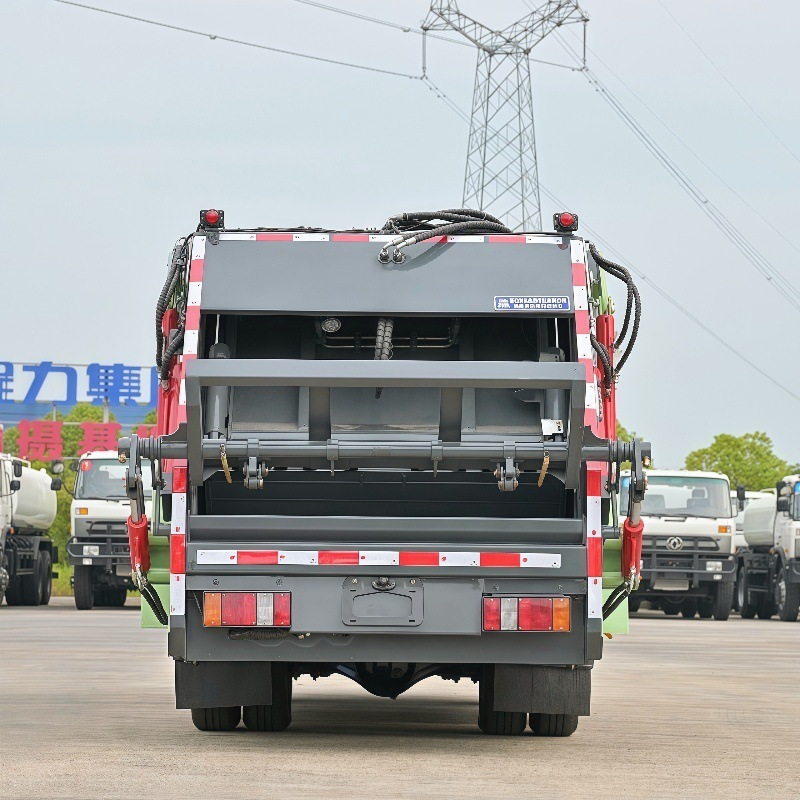 Export Electric Self-Loading Garbage Truck 6-Cubic-Meter Garbage Truck Municipal Sanitation Street Garbage Truck New Offer