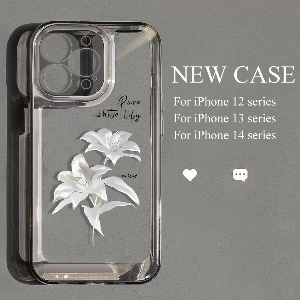 Apple, совместимый чехол для телефона, iPhone 13, цветочный рисунок, iphone, 17promax, 14