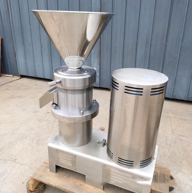 130型胶体磨 芝麻花生番茄自动乳化磨胶机 不锈钢胶体磨