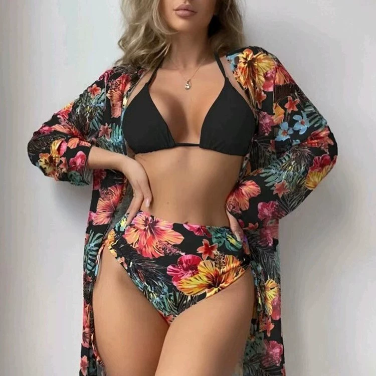 Купальник, спортивный комплект, Россия, Aliexpress, европейский стиль, комплект из 3 предметов