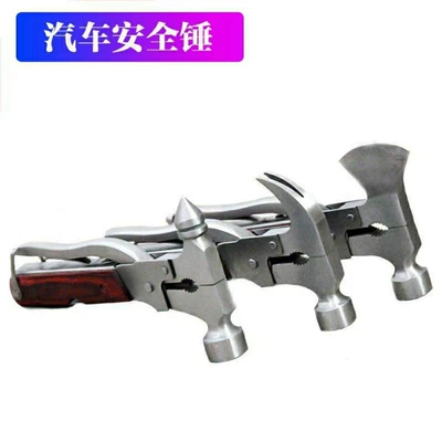 Car Safety Hammer Car Multi-function Escape Hammer Life-saving Hammer Window Breaker Fire Vehicle Multi-purpose Emergency Tool