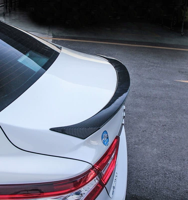 Fixed wind wing original US version tail front - 18-23-camry-american-version-rear-wing-carbon-fiber-pattern