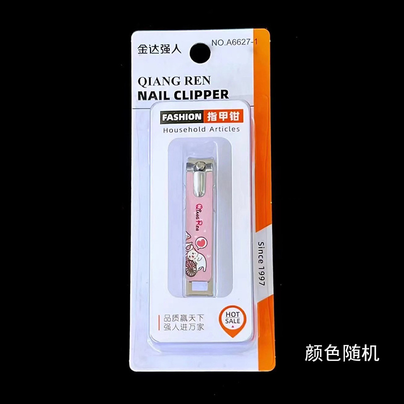 Hombre fuerte al por mayor 2025 nuevo cortaúñas de embalaje independiente grande cortaúñas diagonales cortaúñas planas