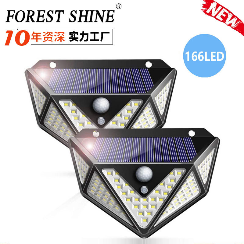 Transfronteriza lámpara solar al aire libre lámpara de jardín hogar Cuerpo Humano inducción lámpara de calle brillante Lámpara de pared impermeable iluminación al aire libre