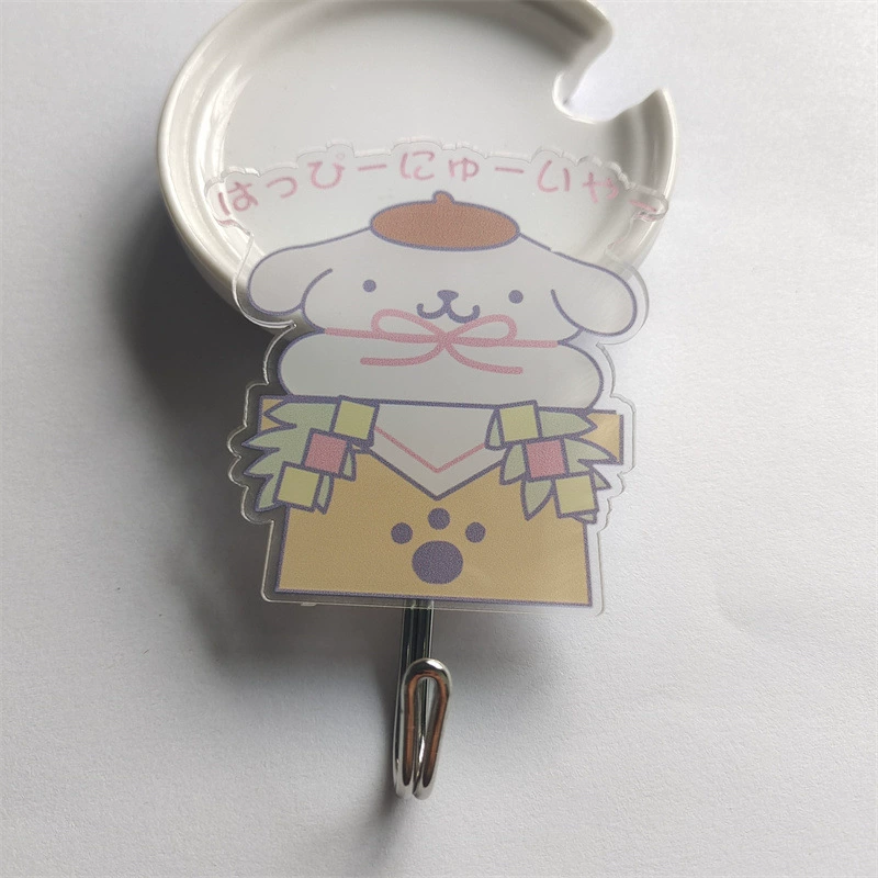 Cartoon wall fuchsia storage system, cute decorations