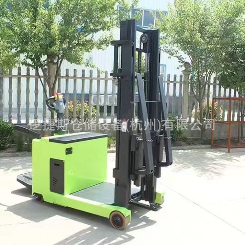 1.5吨配重前移式电动叉车无腿平衡重式堆垛车 全自动堆高升降叉车