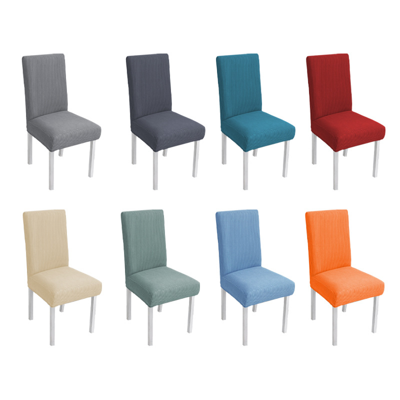 Amazon eBay transfronterizo se especializa en fundas para sillas para uso doméstico y hotelero, fundas para sillas europeas y americanas, fundas para sillas de terciopelo grueso al por mayor.