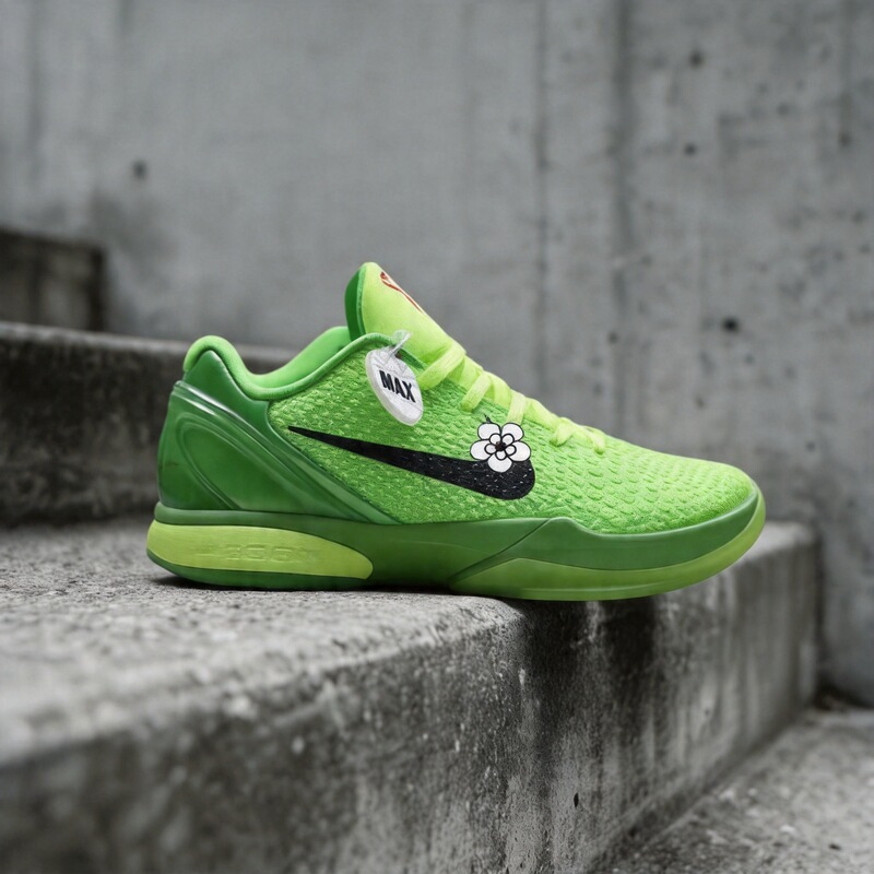 Direct Export from Putian, Original Kb6 Basketball Shoes, Kobe 6 Black Hornet Air-Cushioned Sports Shoes, Kobe 6 Actual Game Shoes