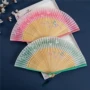 女式高档日式折叠工艺扇