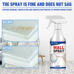 Jue-Fish Wall Spray Paint for Covering Stains, Peeling Walls, Repair, Household Interior Renovation Spray Paint