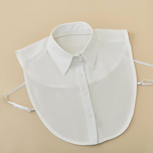 New style exquisite embroidered fake collar women's versatile shirt shirt white collar decorative fake collar versatile spring and summer