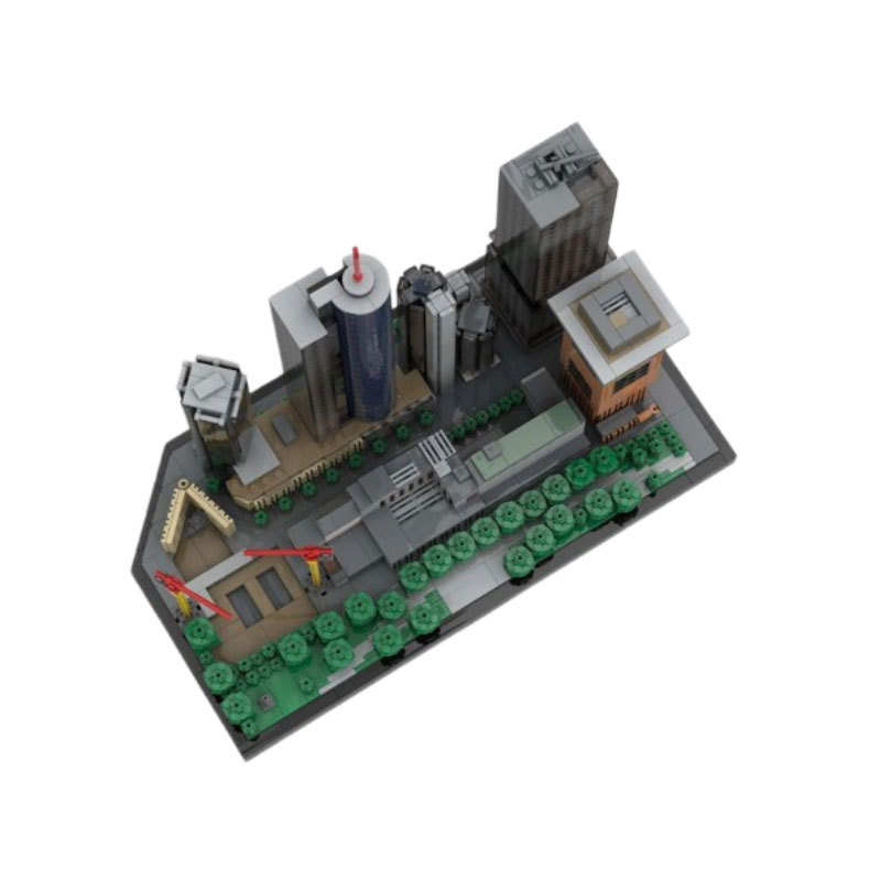 Kit de construction maquette architecture gratte-ciel_voghion.com