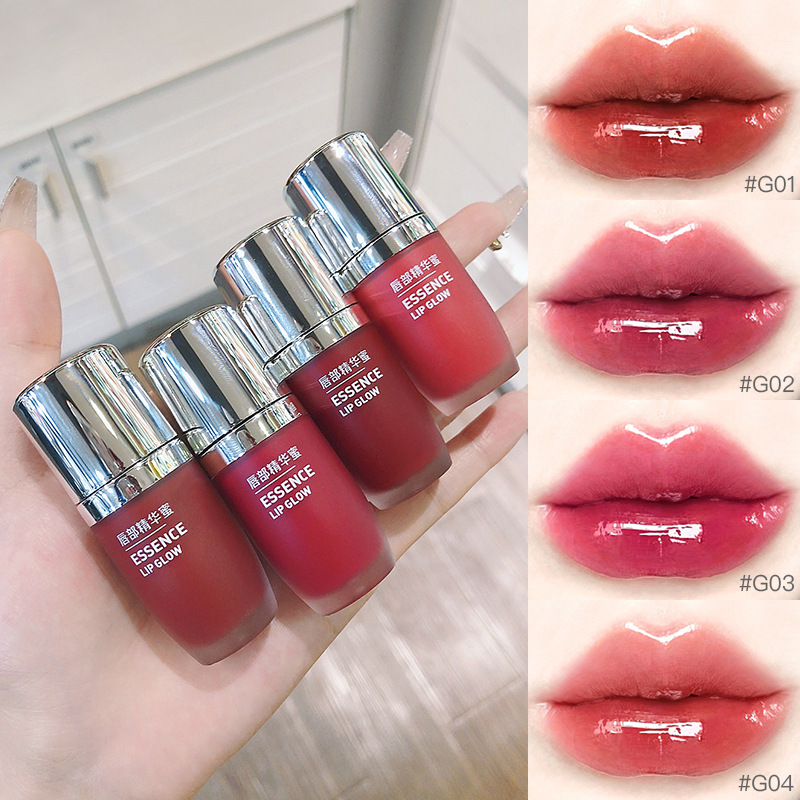 MANSLY Lip Glaze Lip Essence Honey Moisturizing Hydrating Glass Lip Water Glossy Lip Gloss Student Party Affordable Price