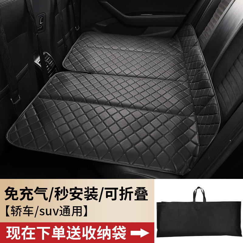 車の中で折り畳み式のベッドは空気を入れないでください。車の中で寝ます。|undefined