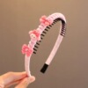 Children's cartoon hair accessory, scalloped non-slip cute headband