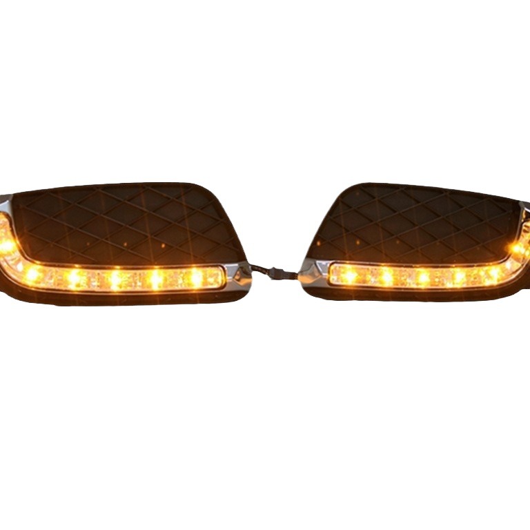 Adecuado para 08-11 smart fortwo elf luces de conducción diurna luces antiniebla LED especiales luces de conducción diurna