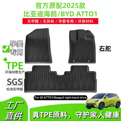 BYD – Modelə uyğun ayaqaltı TPE for 2025