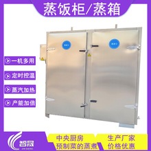 蒸柜大型面食魔芋蒸汽蒸箱 双开门糯米饭蒸房 自动控温海鲜蒸饭柜