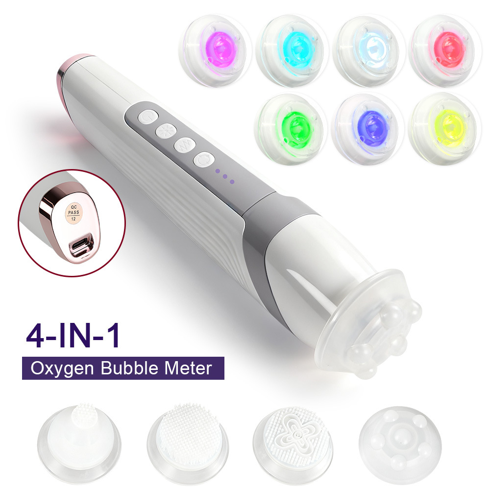 Handheld Facial Rejuvenation Beauty Instrument, Cleansing and Rejuvenation Instrument, Portable Home Beauty Instrument, Oxygen Bubble Beauty Instrument