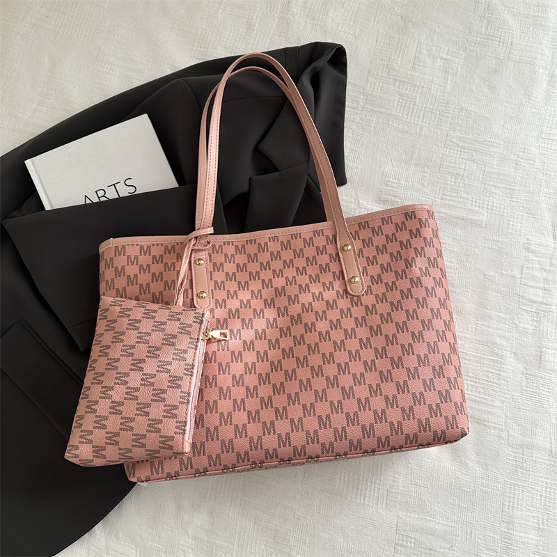 Bolsa de viaje de gran capacidad, bolso de moda impresa, bolso grande para mujeres 2025, nueva bolsa de viaje de clase para estudiantes universitarios.