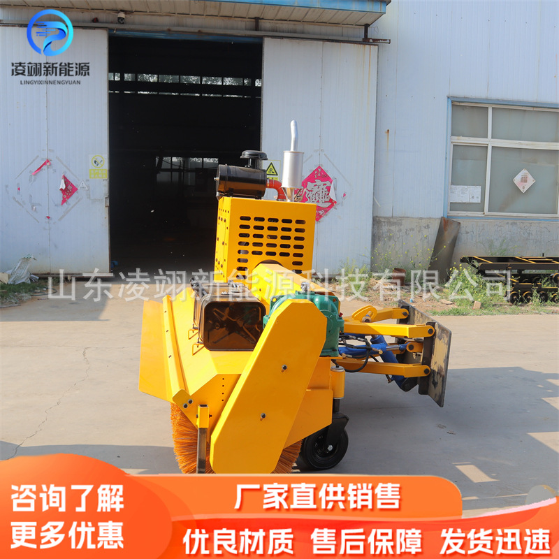 车载清雪除雪铲装载机加装推雪板道路除雪设备