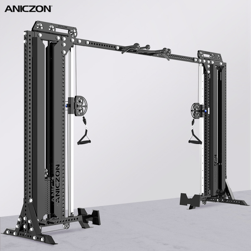 gimnasio comercial gran pájaro pórtico multifuncional máquina Smith clip cruzado pecho pull-up dispositivo integral
