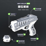 Мягкая пуля, дробовик, игрушка, интерактивный игрушечный пистолет, новая коллекция, можно запускать, для детей и родителей, (Трансграничная торговля)