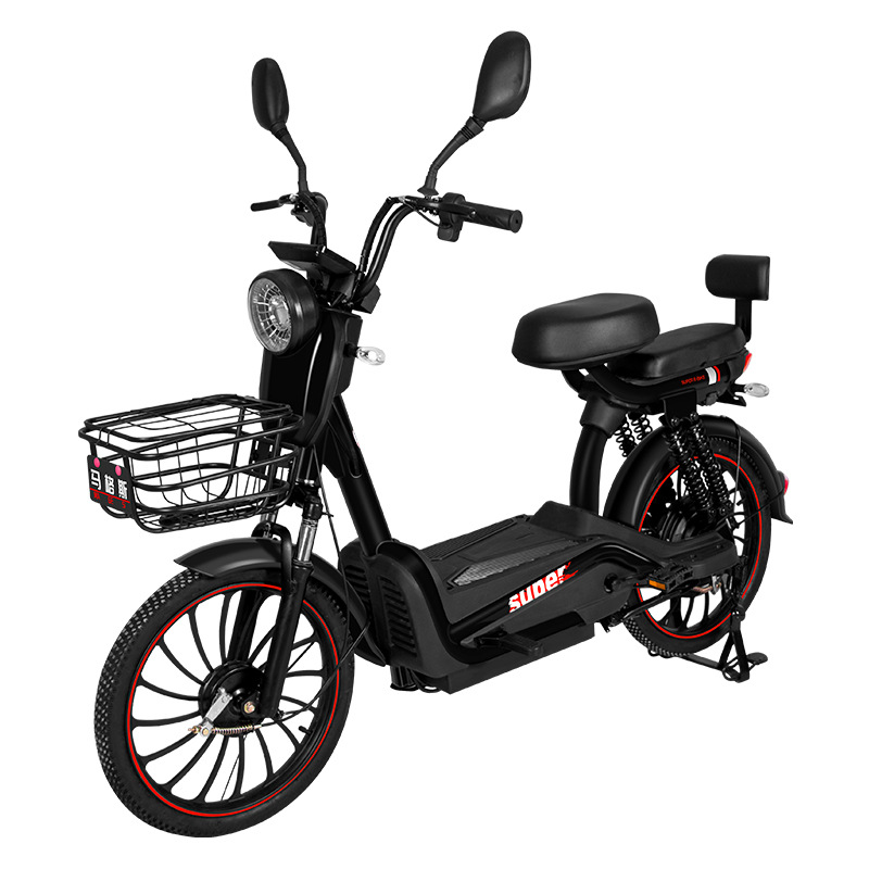 Nuevo vehículo eléctrico de dos ruedas de viento libre fuente de fábrica de comercio exterior coche de batería de moda bicicleta eléctrica para adultos transfronteriza