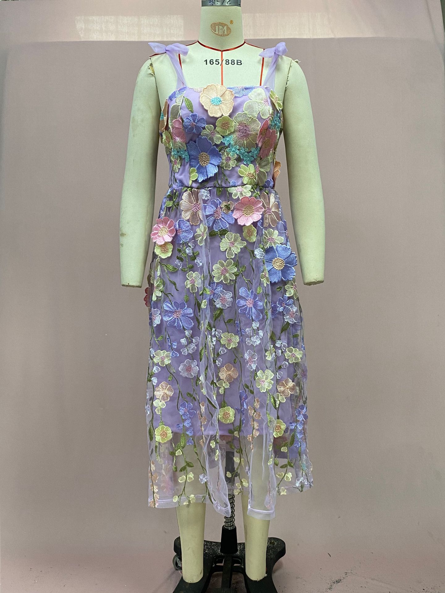 308g Weight Above Knee Dress Length Type Sleeveless Sleeve Length Mesh Dress Dresses Type Sleeveless Sleeve Type Polyester, Lace Fabric Type Mid Waist Waist Line Casual, Party Occasion Strap Dress Neckline Slim Fit Type Christmas Festival Flower Pattern Summer, Spring Season Elegant Style S, XXL Size Wholesale Elegant Flower Casual Party Strap Dress Sleeveless Mesh Dress 23