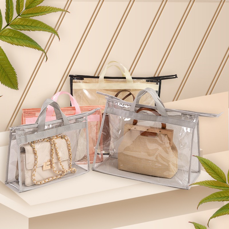 Simple Style Transparent Pvc Storage Bag display picture 2