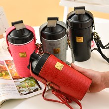 韩国正品杯具熊能量杯功能性运动水杯碱性水壶大容量不锈钢保温杯