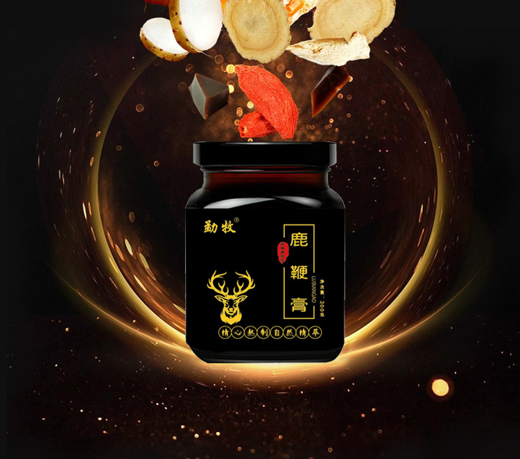 Deer Penis Paste Lu Bian Gao Traditional TCM Wellness Paste 300g Bottle key features