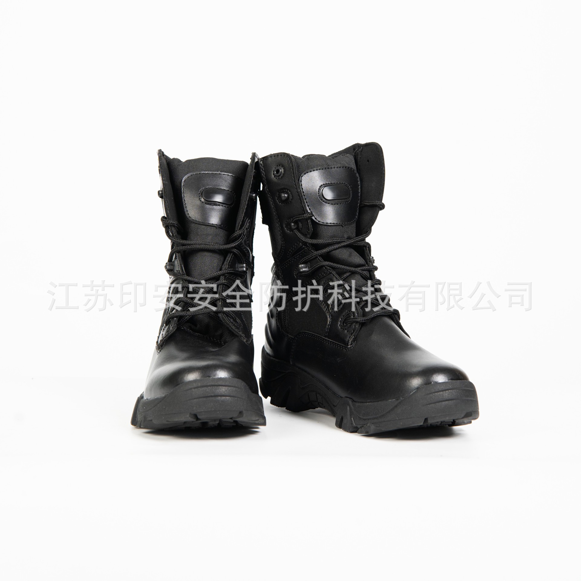 印安跨境热销高帮军靴牛皮作战靴子高帮沙漠男战术靴登山鞋delt