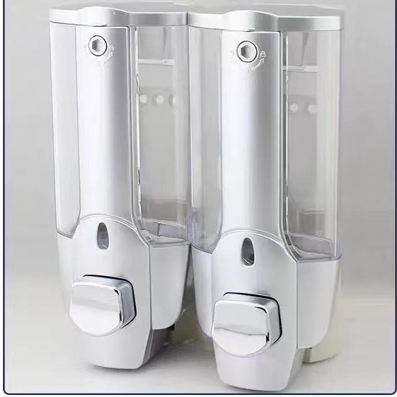 Dispensador de Jabón Manual de Una Cabeza para Pared de ABS Manual, Montado en Pared para Baño image 4